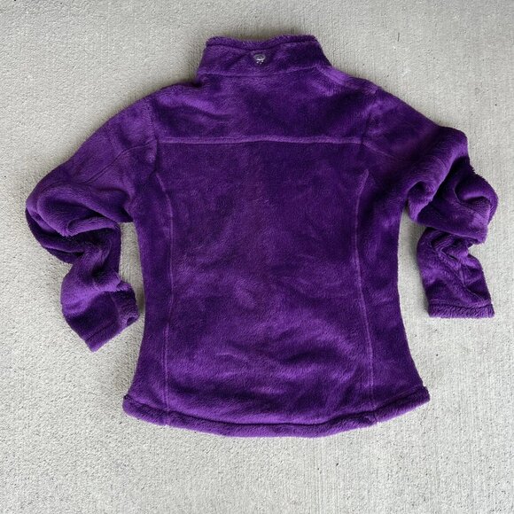 Mountain Hardwear Women’s Purple Fleece Jacket Size XS Soft Full Zip - Picture 6 of 6